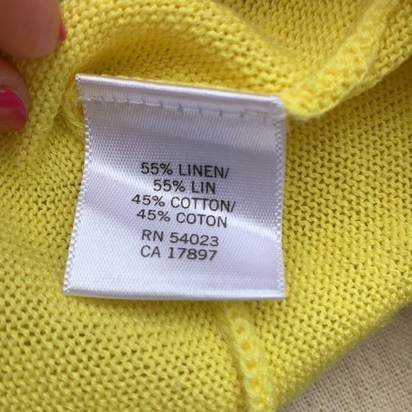 BANANA REPUBLIC Yellow Sweater - Picture 10 of 12